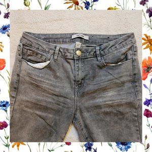 refuge - boyfriend - distressed - gray - size 10